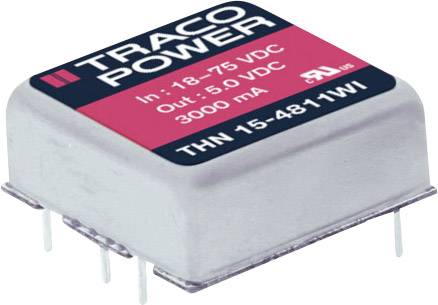 купить TracoPower THN 15-4815WI DC/DC-Wandler, Print 48 V