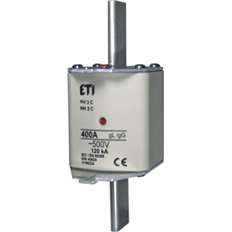 купить 4186122 ETI Fuse link, NH3C gG 315A/400V / NV - NH Низковольтные ножевые предохранители / Предохранители серии 400V (характеристики: gG, aM, gF, gTr)