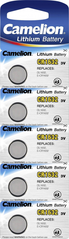 купить Camelion CR1632 Knopfzelle CR 1632 Lithium 120 mAh