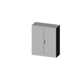 купить SCE-726024FSD Saginaw FSD Enclosure / ANSI-61 gray finish inside and out. Optional sub-panels are powder coated white.