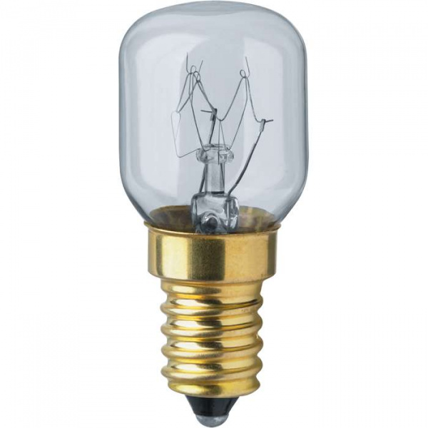 купить Лампа накаливания 61 207 NI-T25-15-230-E14-CL (для духовых шкафов) Navigator 61207