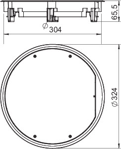 купить Лючок ревизионный ZESR9-2 UZESR9-2 U12T9011 полиамид черн. OBO 7406806