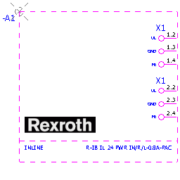 купить R911172896 Bosch Rexroth Inline boost module / Inline Power supply-/Segment modul