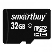 купить Карта памяти SmartBuy microSD 32GB Class 10(SB32GBSDCL10-01)+ адаптер