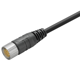 купить 1935510150 Weidmueller Sensor-actuator Cable (assembled) / Sensor-actuator Cable (assembled), Connecting line, M23 / M23, No. of poles: 19, Cable length: 1.5 m, pin, straight - socket, straight