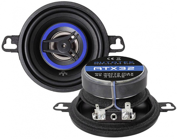 купить Autotek ATX 32 2-Wege Koaxial-Einbaulautsprecher 9