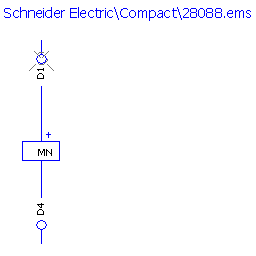 купить 28088 Schneider Electric voltage release Compact MN / 250 V DC / NS80HMA