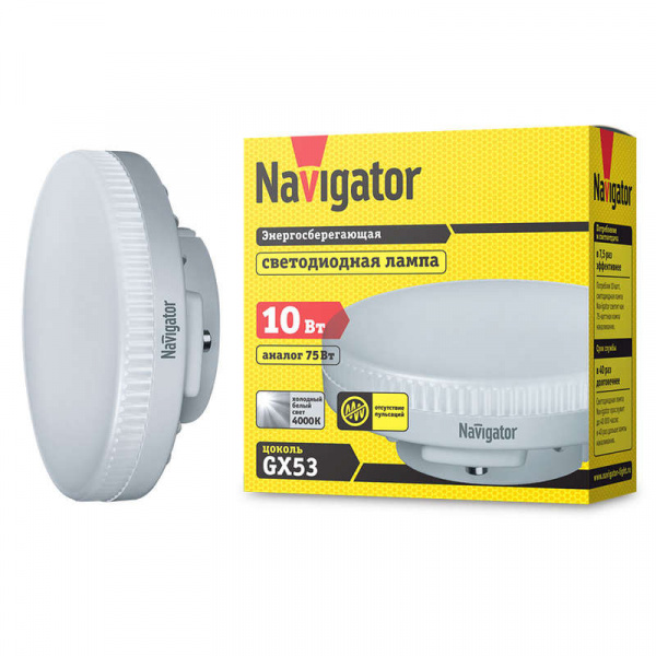 купить Лампа светодиодная 61 017 NLL-GX53-10-230-4K Navigator 61017
