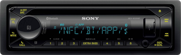 купить Sony MEX-N5300BT Autoradio BluetoothВ®-Freisprechei