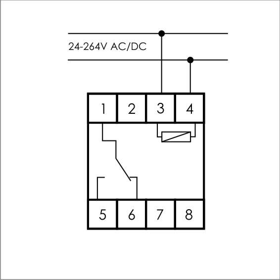 купить Реле времени PCZ-529 (1канал-100пар вкл. /выкл. годовое 24-264В AC/DC 16А 1перекл. IP20 монтаж на DIN-рейке) F&F EA02.002.007