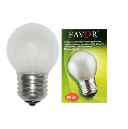 купить Лампа накаливания ДШМТ 230-60Вт E27 (100) Favor 8109024