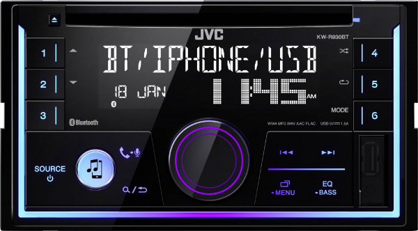 купить JVC KW-R930BT Autoradio BluetoothВ®-Freisprecheinri