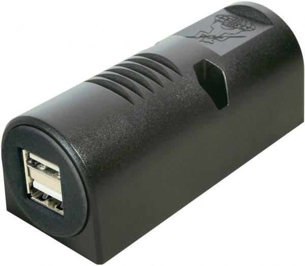 купить ProCar USB-Aufbau-Doppelsteckdose Belastbarkeit St