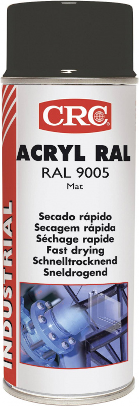 купить CRC 31075-AA ACRYL-Schutzlack RAL 9005 Schwarz (ma
