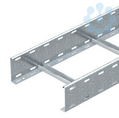 купить Лоток лестничный 600х110 L3000 сталь 1.5мм LG 116 VS 3 FT гор. оцинк. OBO 6216435
