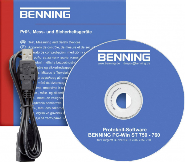 купить Software Benning Software BENNING PC-WIN ST 750-76