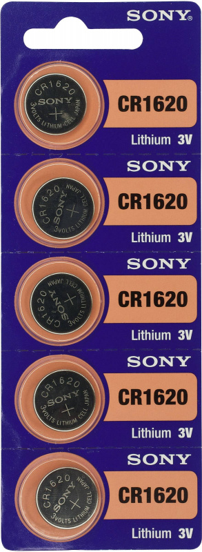 купить Sony CR 1620 Knopfzelle CR 1620 Lithium 78 mAh 3 V