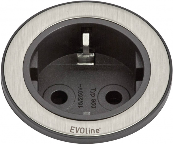 купить EVOline 159280001100 Einbau-Steckdosenleiste 1fach