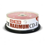 купить Носители информации Mirex CD-R MAXIMUM 52x cake box 25 (UL120052A8M)