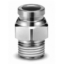 купить KQB2H06-G01 SMC KQB2H, Metal One-touch Fitting, Metric Size G, Male Connector