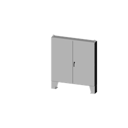 купить SCE-727210ULP Saginaw 2DR LP Enclosure / ANSI-61 gray powder coating inside and out. Optional sub-panels are powder coated white.