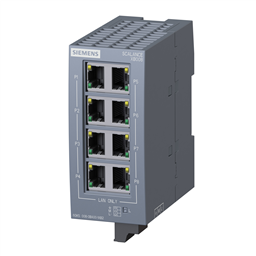 купить 6GK5008-0BA00-1AB2 Siemens SCALANCE XB008 / SCALANCE XB-000 unmanaged / INDUSTRIAL ETHERNET SWITCH FOR 10/100MBIT/S