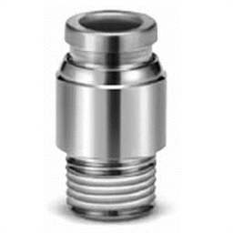 купить KQB2S07-N01S SMC KQB2S, Metal One-touch Fitting, Inch Size UNF NPT, Hexagon Socket Head Male Connector