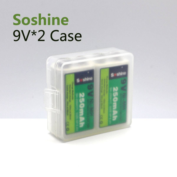 купить Batteriebox 2x 9 V Block Soshine SBC-018 (L x B x