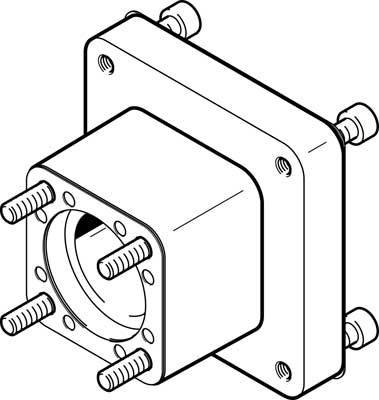 купить FESTO Axialbausatz 1322186 EAMM-A-D40-87A-S1    1