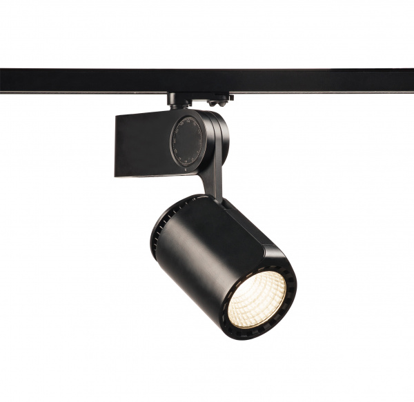 купить LI152920 Schrack Technik DANCER LED Leuchtenkopf, schwarz, 3000K, inkl. 3P-Adapter