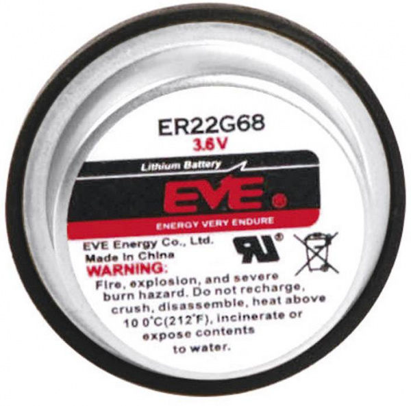 купить EVE ER22G68 Spezial-Batterie ER22G68 U-Loetpins Lit
