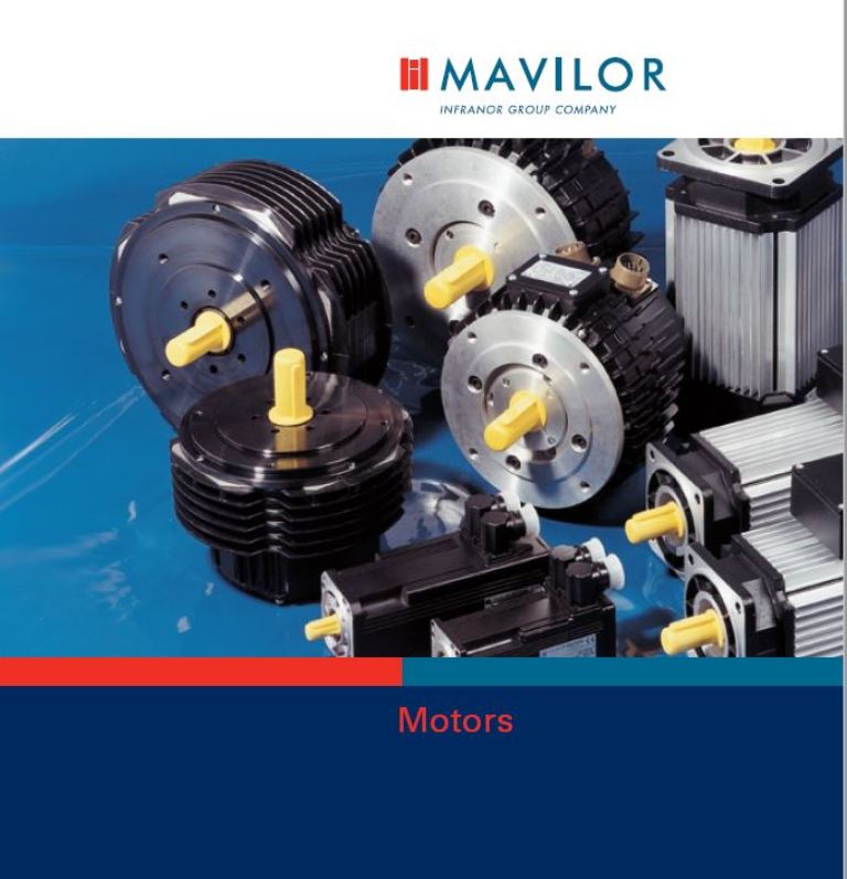 Синхронные серводвигатели Mavilor Motors серии BL 40, 50, 70_англ