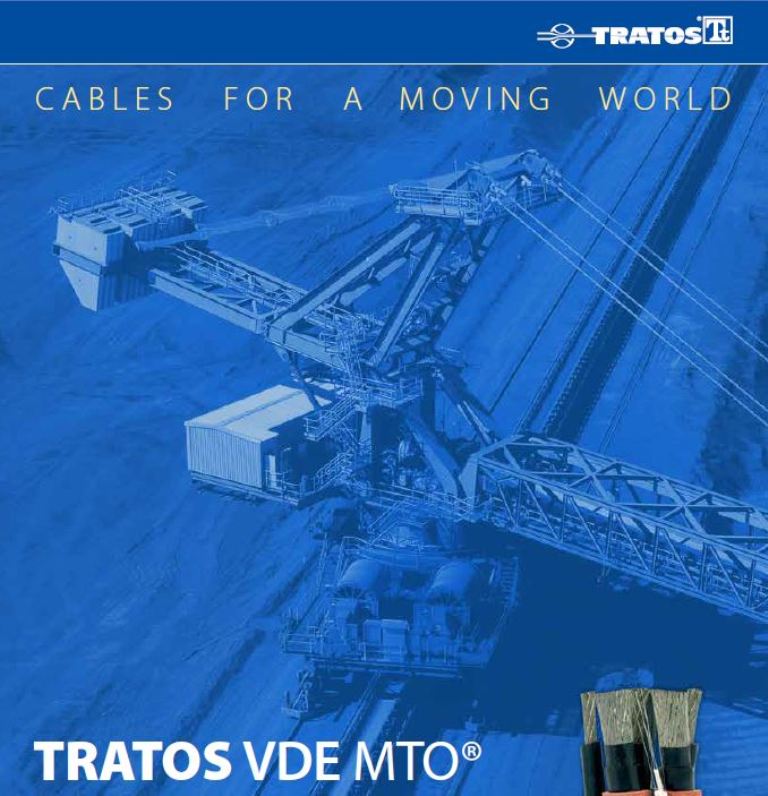 Кабели для горнодобывающей промышленности и туннелей Tratos_Mining VDE MTO_2014v10_англ