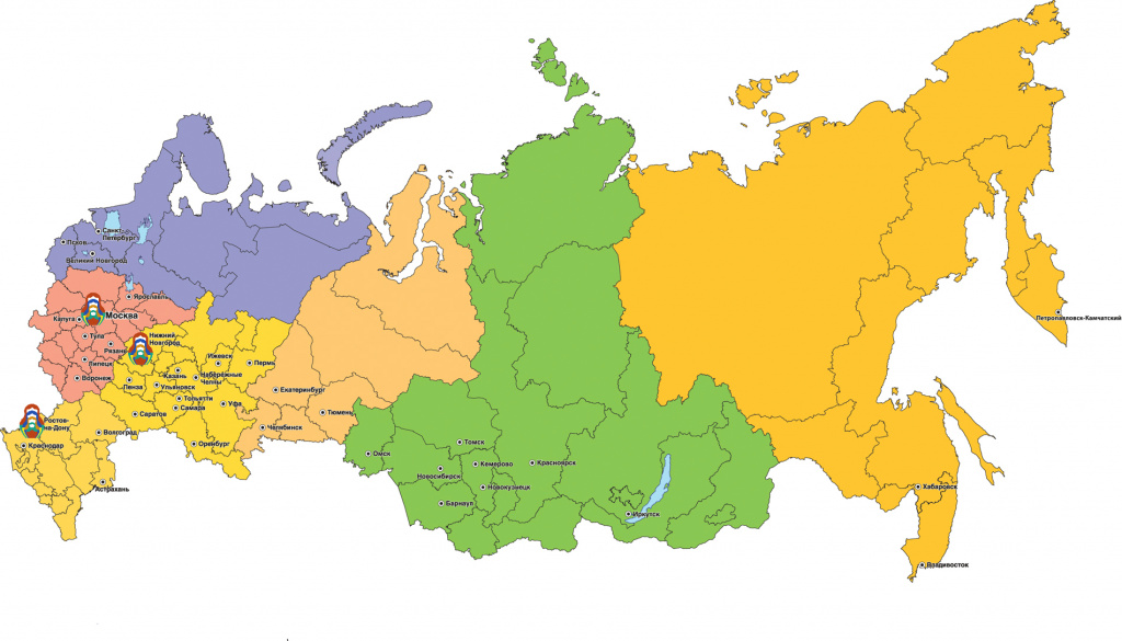 Map of E-Matreshka