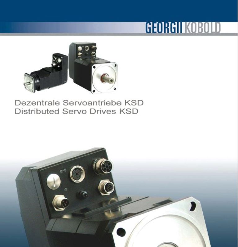 Серводвигатели со встроенным сервоприводом Georgii Kobold серии KSD