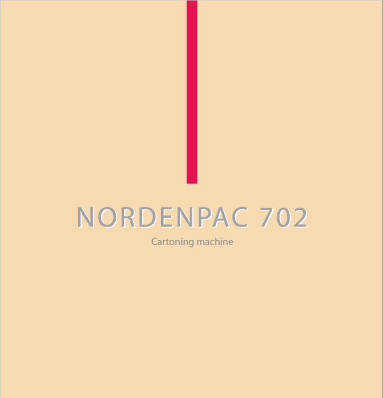 Картонажная машина Nordenpac 702_англ
