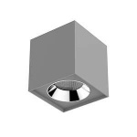 Светильник светодиодный DL-02 Cube 150х160 36Вт 4000К 35град. накладной RAL7045 сер. мат. VARTON V1-R0-H0360-20000-2003640