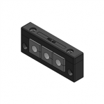 42258 Icotek KEL-E3 / Cable entry frame, split, single row, IP54