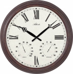 Atlanta Uhren 4448 Quarz Wanduhr 300 mm  Antik