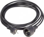 HAWA 1008293 Strom Verlaengerungskabel  16 A Schwar