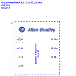 1321-3TW027-AB Allen-Bradley Isolation Transformer / 230VAC Primary, 460VAC Secondary / 27 KVA