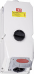 PCE  9755100 CEE Wandsteckdose 125 A 5polig 400 V