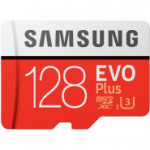 Карта памяти Samsung EVO Plus microSDXC 128Gb, Class 10+ад, MB-MC128GA