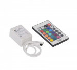 Контроллер с ПДУ ИК RGB 3 канала ECO 3528 12В 2А 72Вт ИЭК LSC2-RGB-072-IR-20-12-W