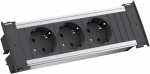 Bachmann 4953479 3fach Steckdosen-Modul ohne Schal