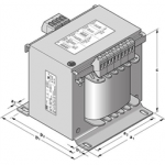155-0245 SBA-TrafoTech Universal control transformer with UL/cUL