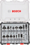 15 tlg. Mixed Fraeser Set 8mm Schaft Bosch Accessor
