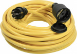 as - Schwabe 60351 Strom Verlaengerungskabel   Gelb