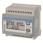 EM21072DAV53XOXX Carlo Gavazzi Three-phase energy meter with removable front LCD display unit, 4-DIN