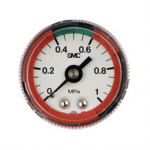 G46-4-01-L SMC G46-L, Pressure Gauge w/Limit Indicator, Colour Zone type (o42.5)